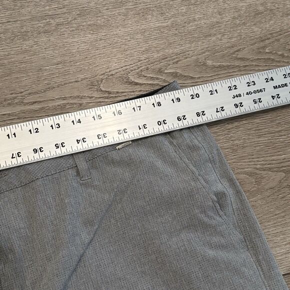 Linksoul Boardwalker Performance Golf Shorts Perforated Stretch Gray Size 40 - Picture 5 of 6